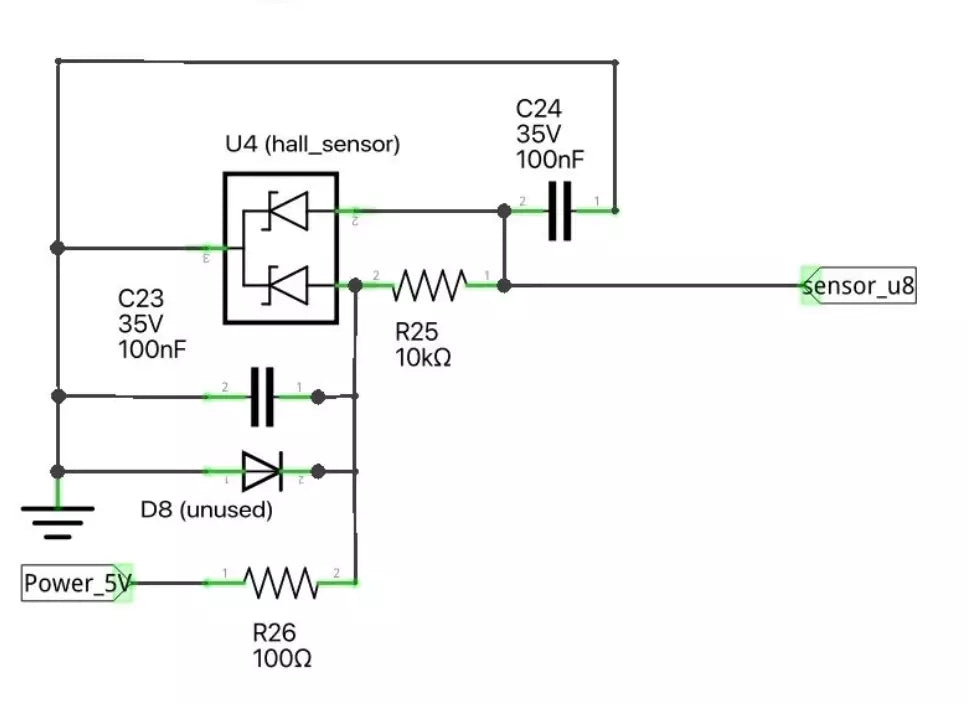 VANMOOF X3 S3 E-Shifter Repair Kit (resistors only). SMD soldering requires