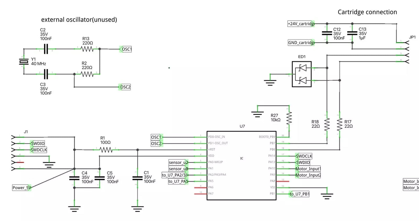 VANMOOF X3 S3 E-Shifter Repair Kit (resistors only). SMD soldering requires
