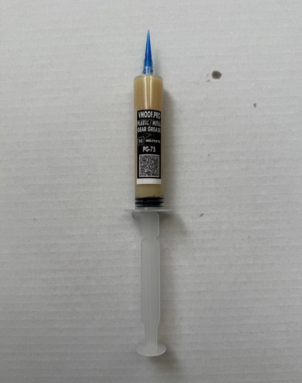 MOLYKOTE PG-75 Motor rebuild grease: VANMOOF, BOSCH, SHIMANO. Syringe
