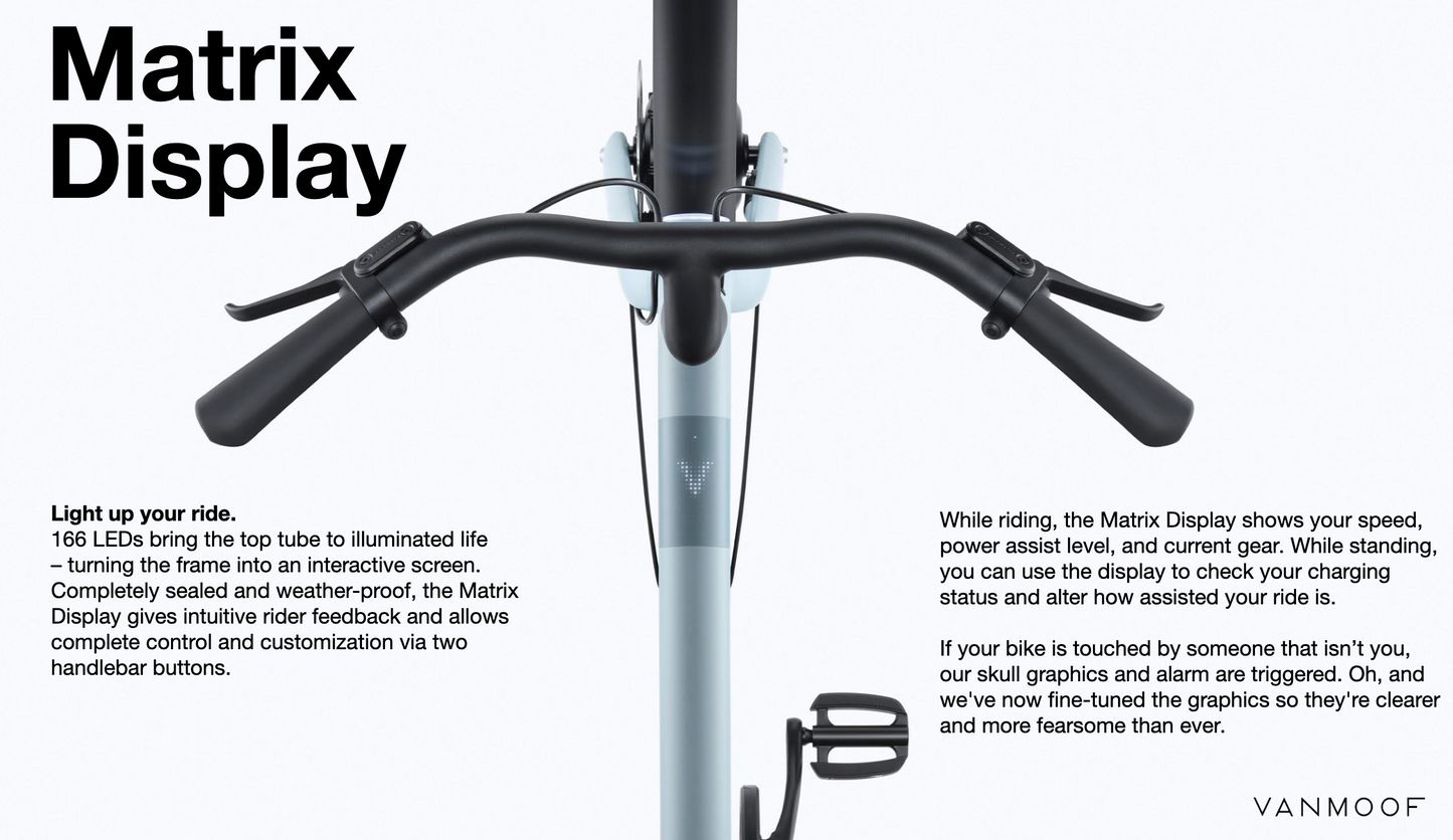 🚴 VanMoof S3, E-Bike, Dark, Apple Find My, Odometer: 1000-1500 miles. Condition: used