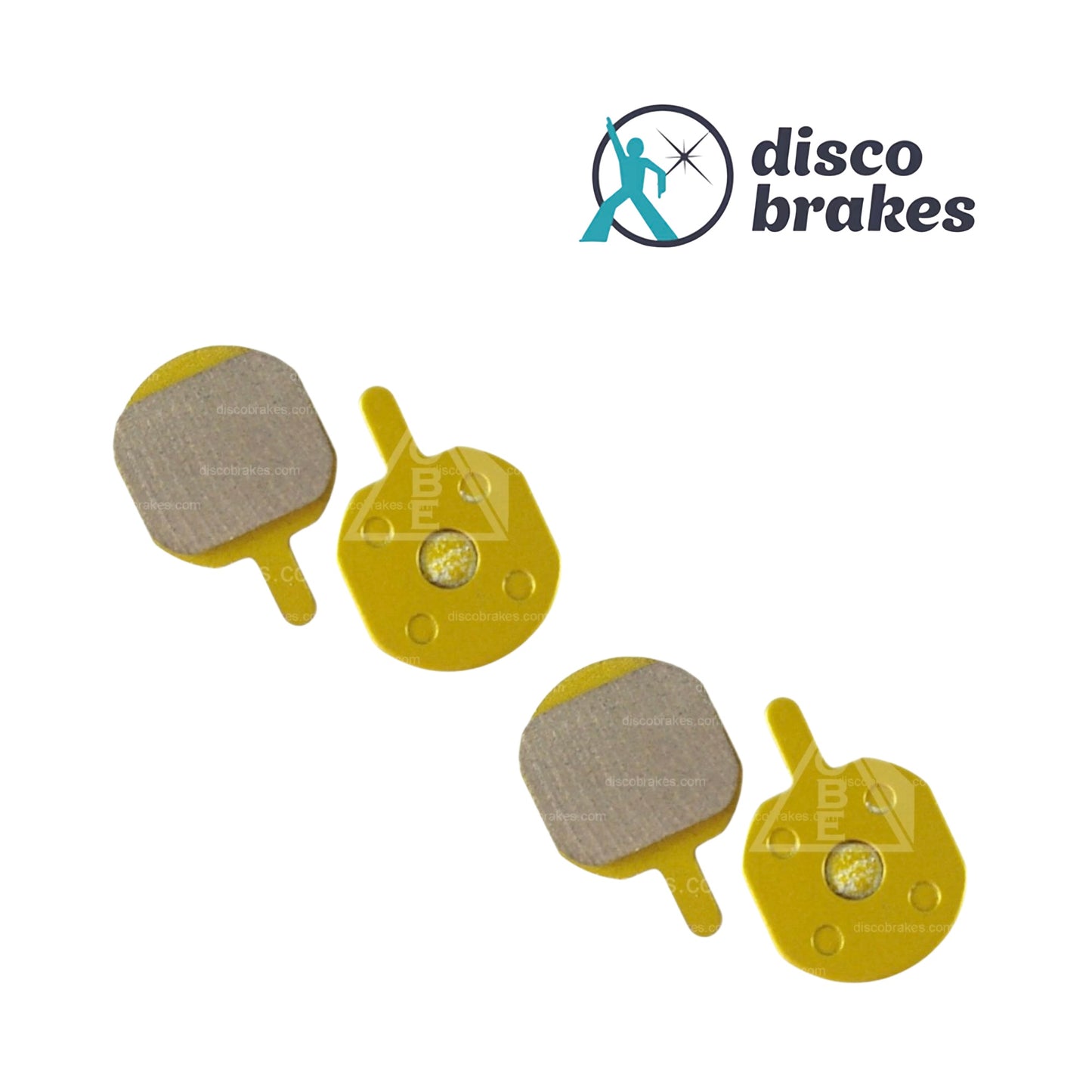 ֎ VANMOOF X3 S3 Brake Pads : Two Pairs : 1 Set of 4 DiscoBrakes Pads