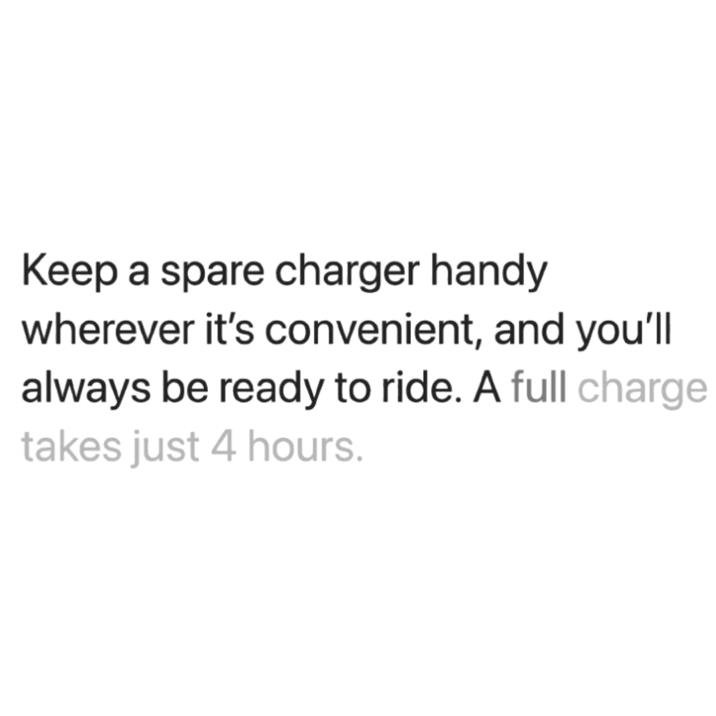 VANMOOF Genuine Li-ion Battery Charger For S3, X3, S4, X4. UK plug. Refubrished