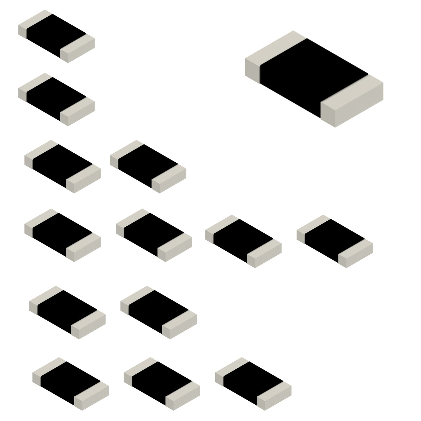 VANMOOF X3 S3 E-Shifter Repair Kit (resistors only). SMD soldering requires