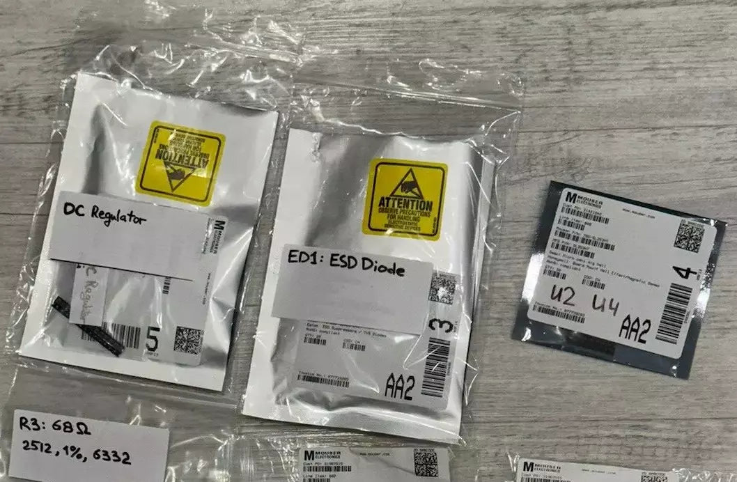 VANMOOF X3 S3 E-Shifter Repair Kit (Active SMD). SMD soldering requires