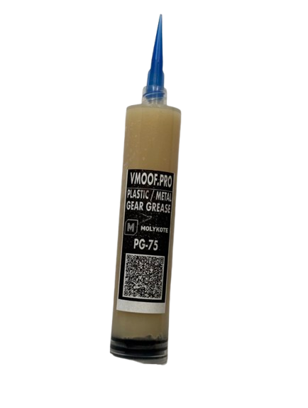 MOLYKOTE PG-75 Motor rebuild grease: VANMOOF, BOSCH, SHIMANO. Syringe